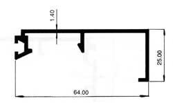 alumunium Curtain Wall-Curtain Wall Group 2083 - 2084